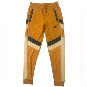 Nike Amber Joggers with Green and Cream Stripes
